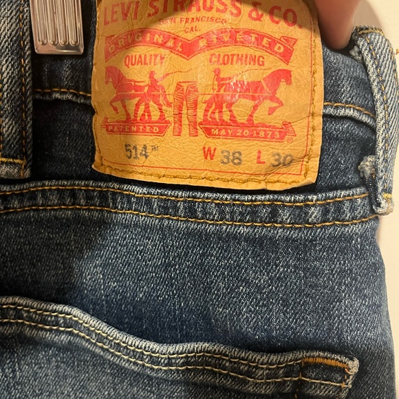 Jeans Lévis 514 38W 30L - Picture 3 of 3